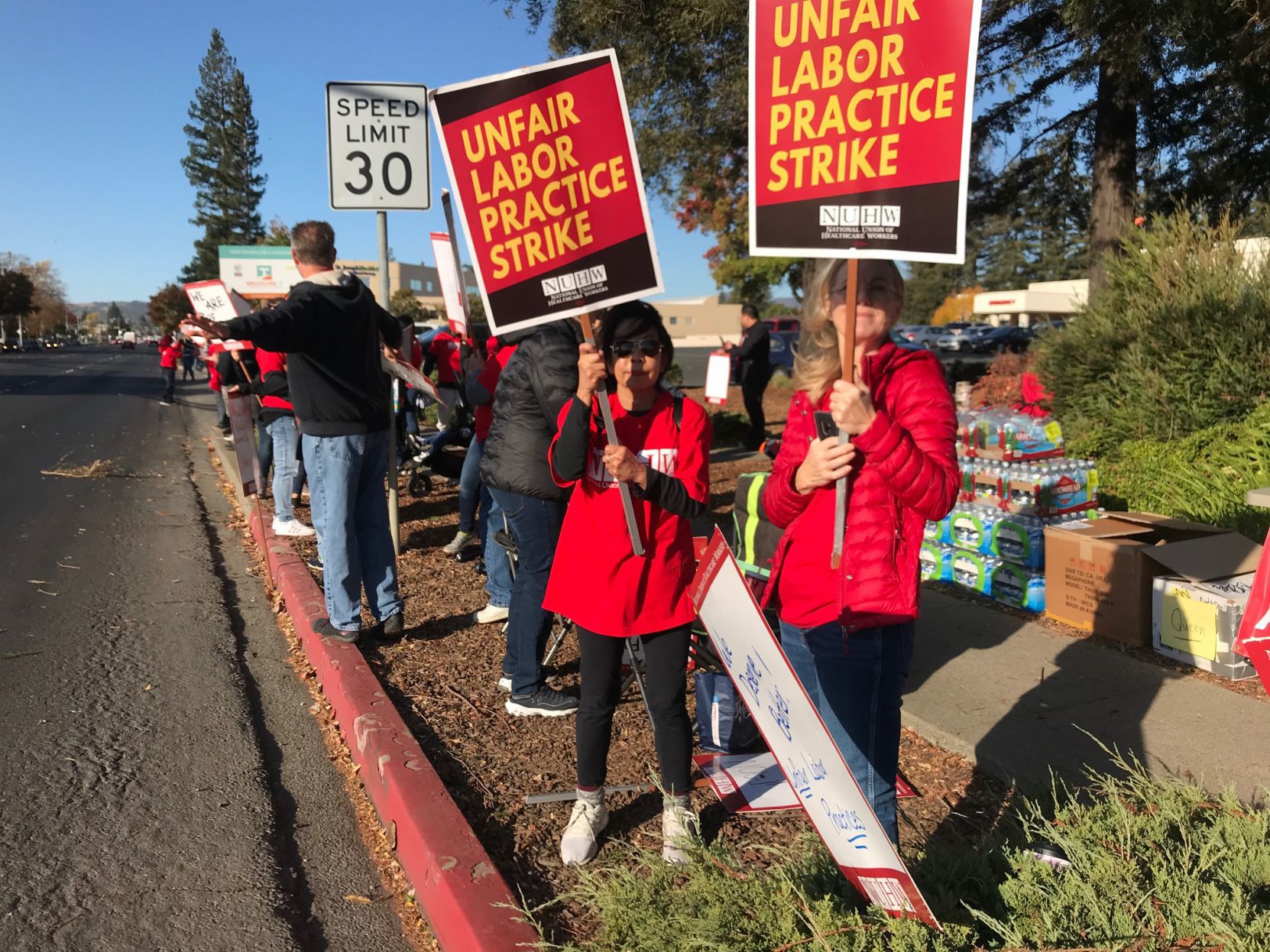 Queen of the Valley Medical Center strike 2019